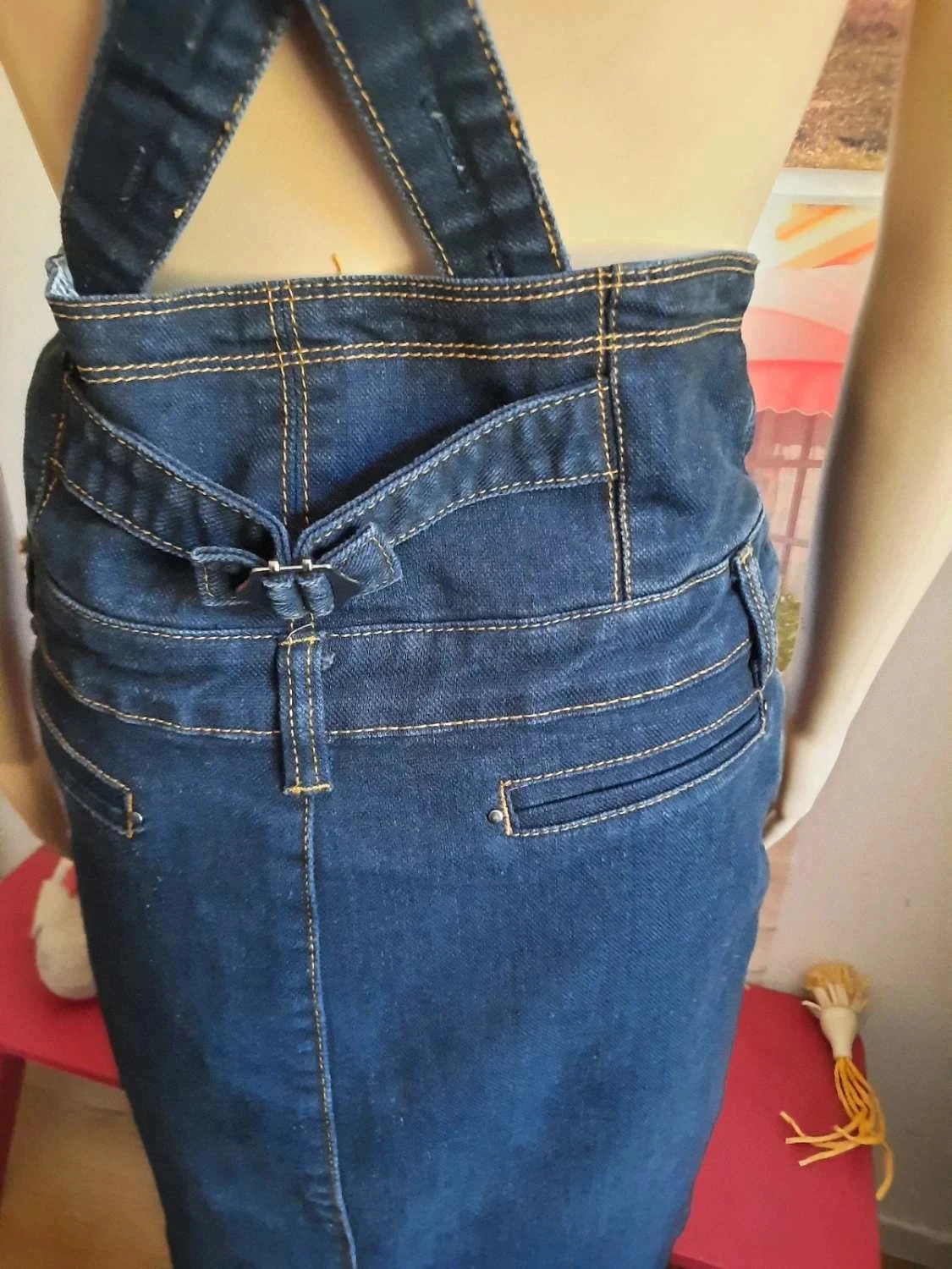 🥀 Brand new women's denim skirt Size 38. JUST F. – photo 5